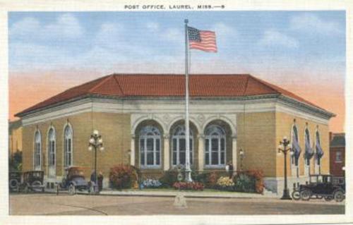 Albums/Old Laurel Photos/Laurel_MS_Post_Office_1930s
